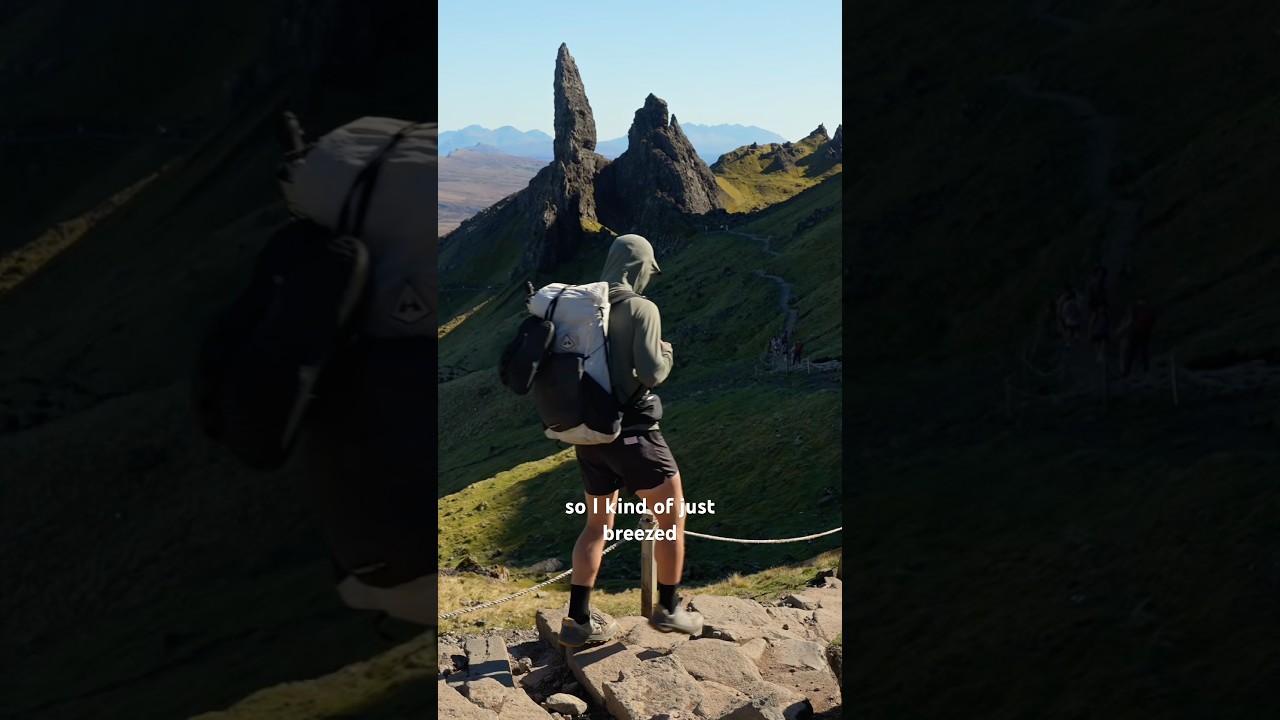 Hiking 80 miles alone on the Skye Trail in Scotland