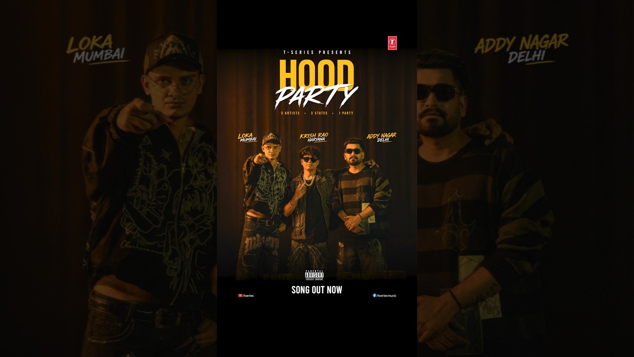 Hood Party🔥| Loka | Addy Nagar | Krish Rao | Latest Haryanvi Song | T-Series