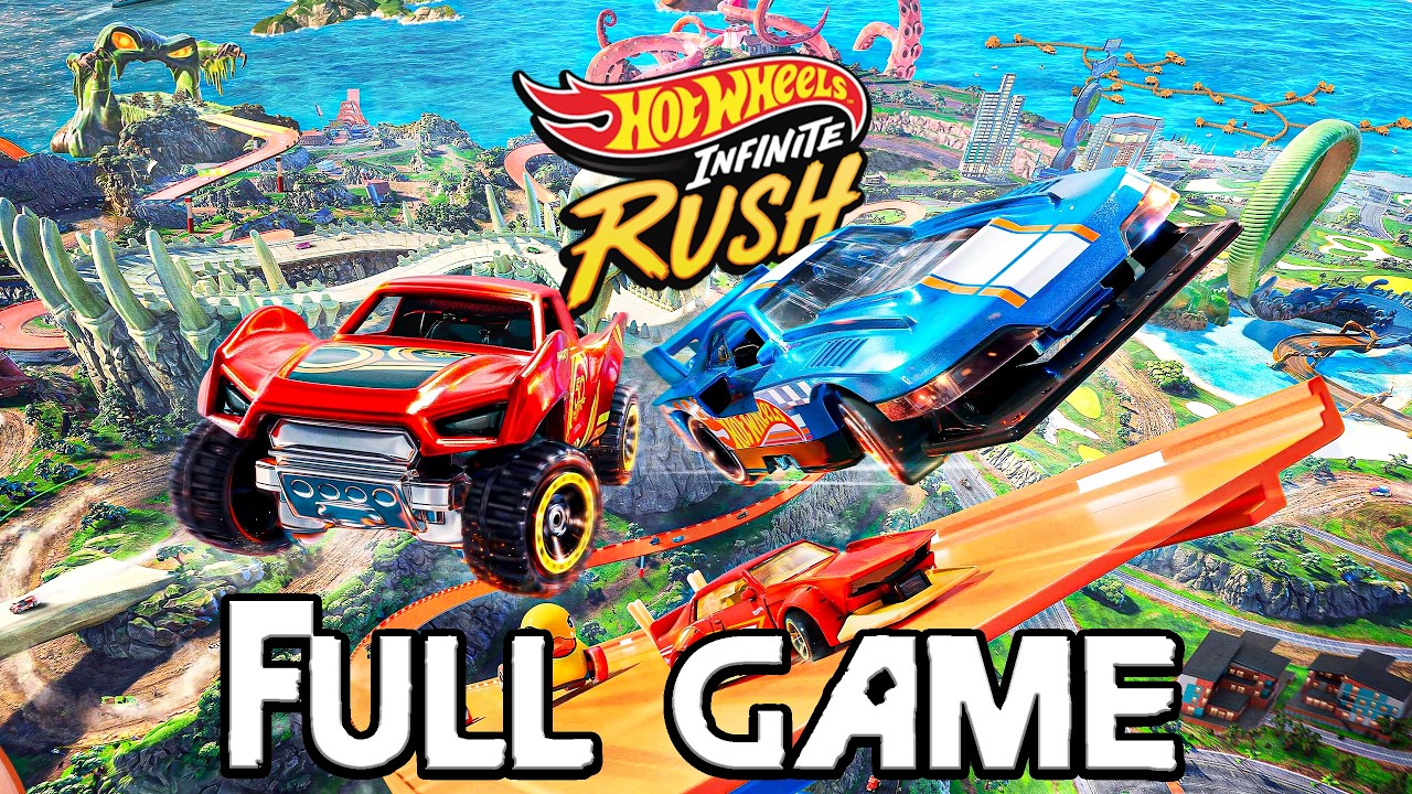 HOT WHEELS INFINITE RUSH Gameplay Walkthrough FULL GAME (4K 60FPS) No Commentary
