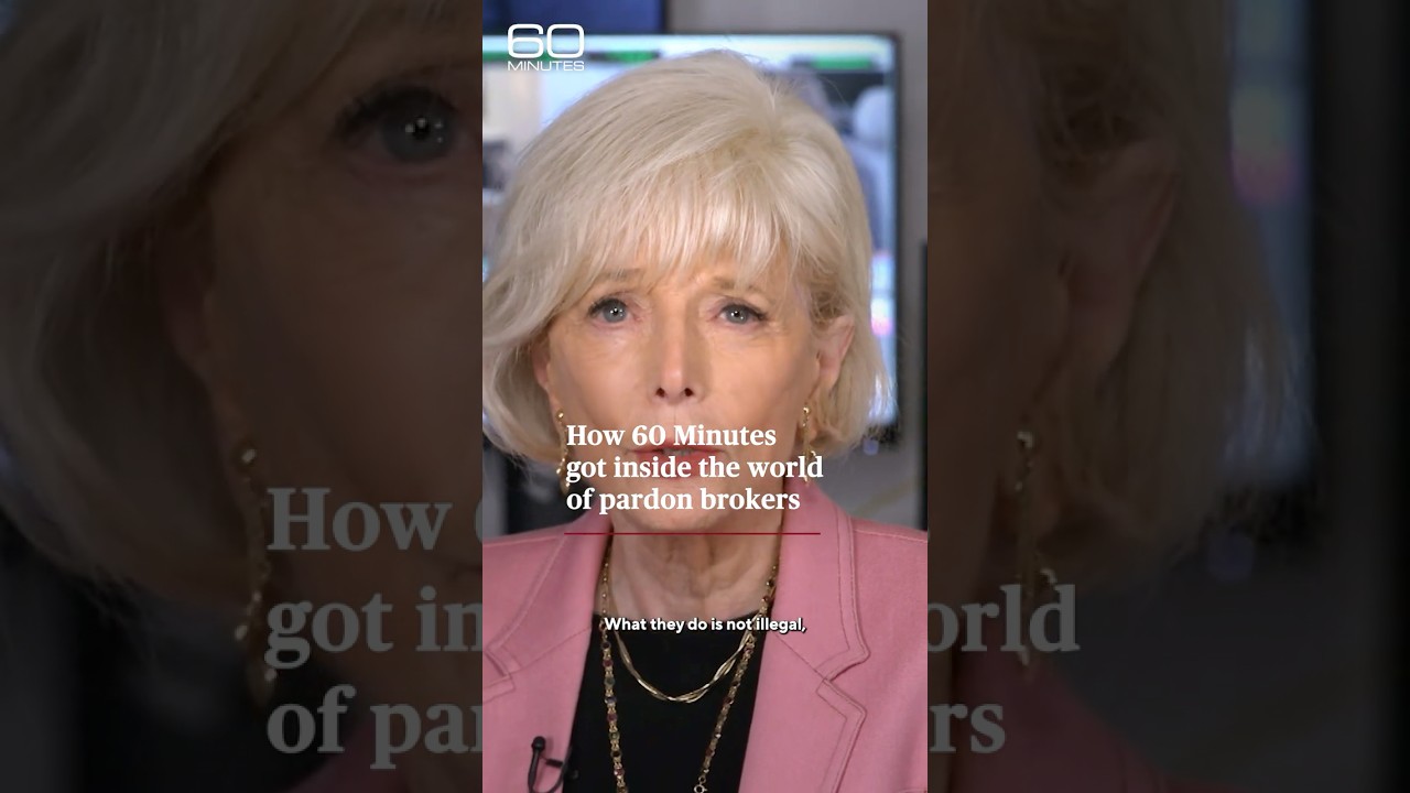 How 60 Minutes got inside the world of pardon brokers #shorts