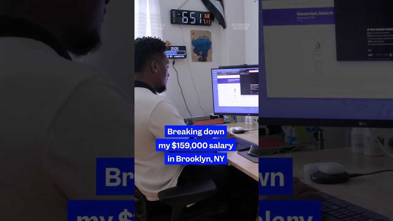 How a Brooklyn #softwareengineer earning $159K spends his money. #salary #costofliving