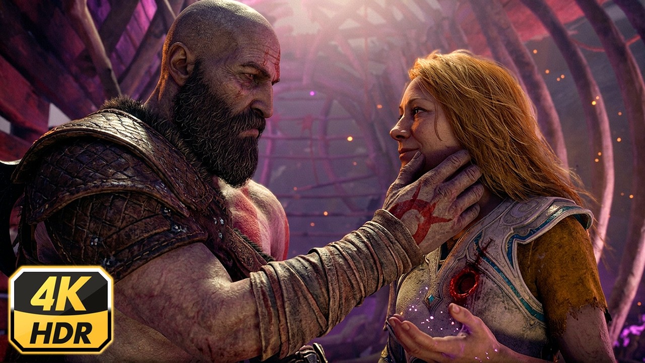 How Kratos Traveled to Meet Faye in God of War Laufey Scene