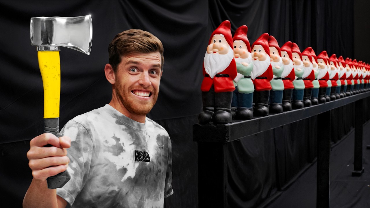 How Many Gnomes Stop A Throwing Axe?