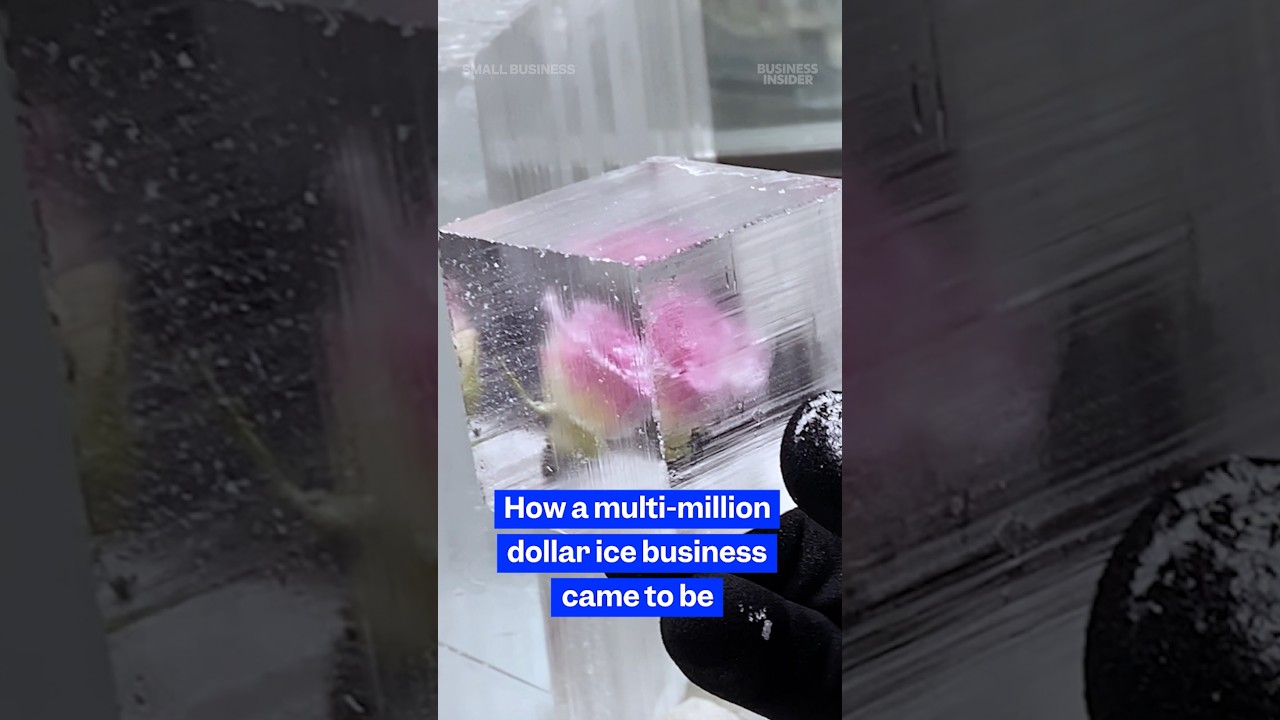 How one bartender turned cocktail #ice into a multimillion-dollar business. #smallbusiness