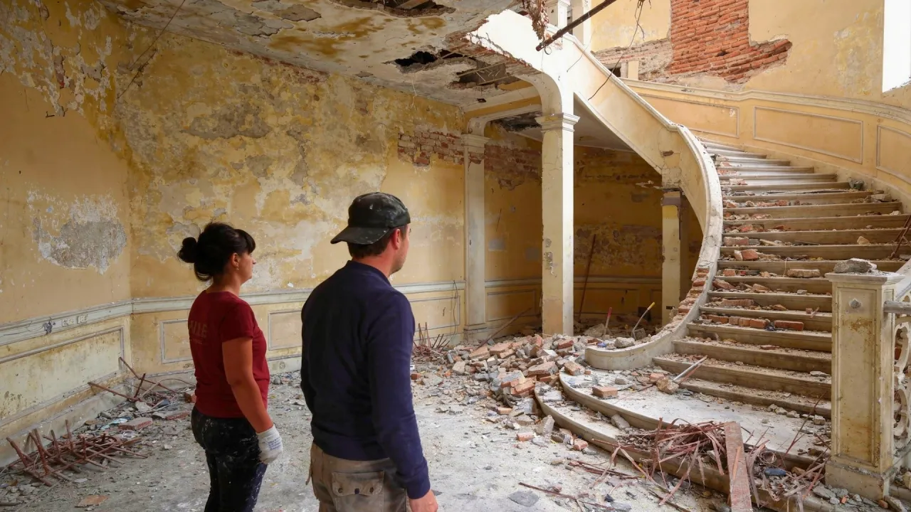 How This Couple Turned a 200-Year-Old RUIN into a Stunning HOMESTEAD