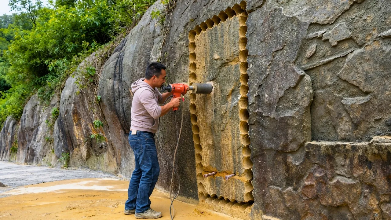 How This Man Spent 7 Years Digging a 2-Story Home Inside a Mountain