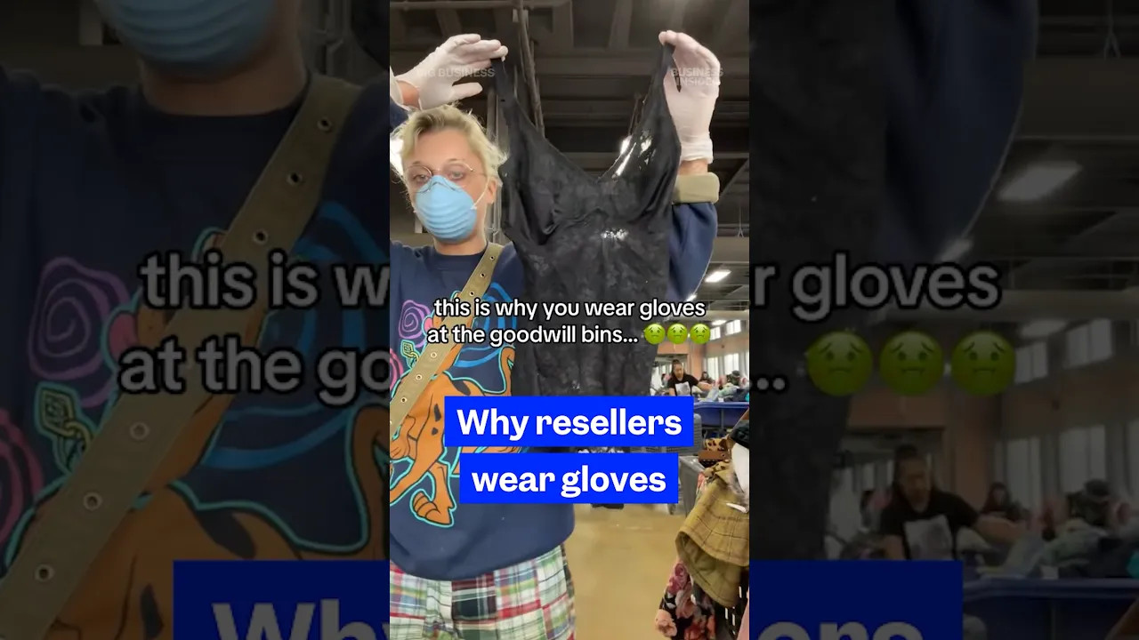 How this #reseller makes $80K a year from the #Goodwill #outlet. #thrifting #secondhand #bigbusiness