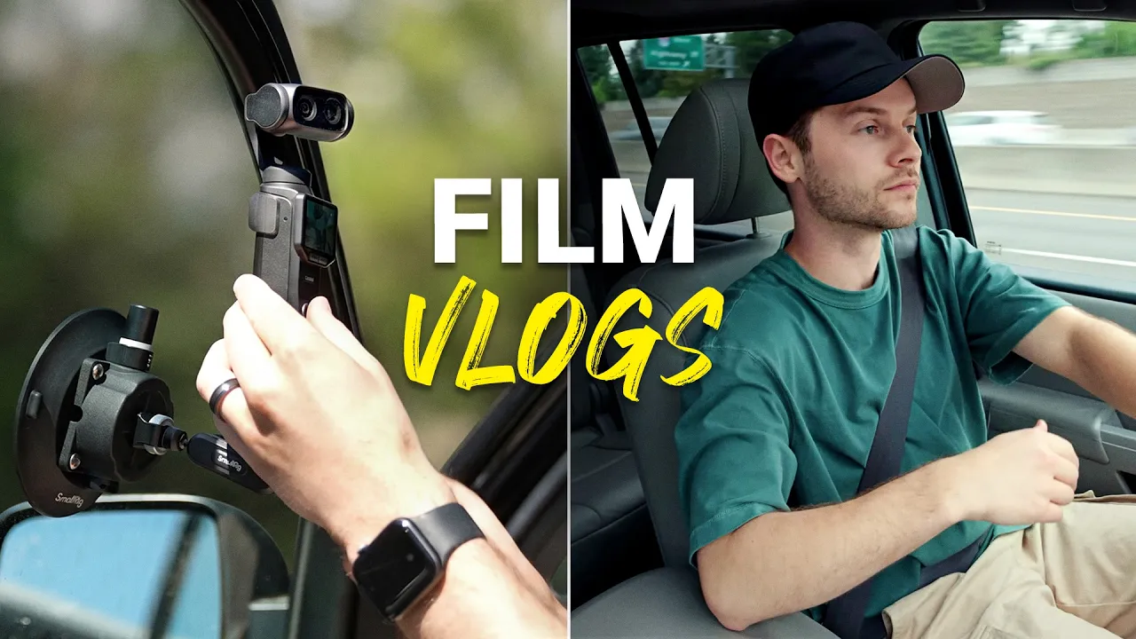 How to Film Cinematic Vlogs By Yourself! (with the Luna Ultra)