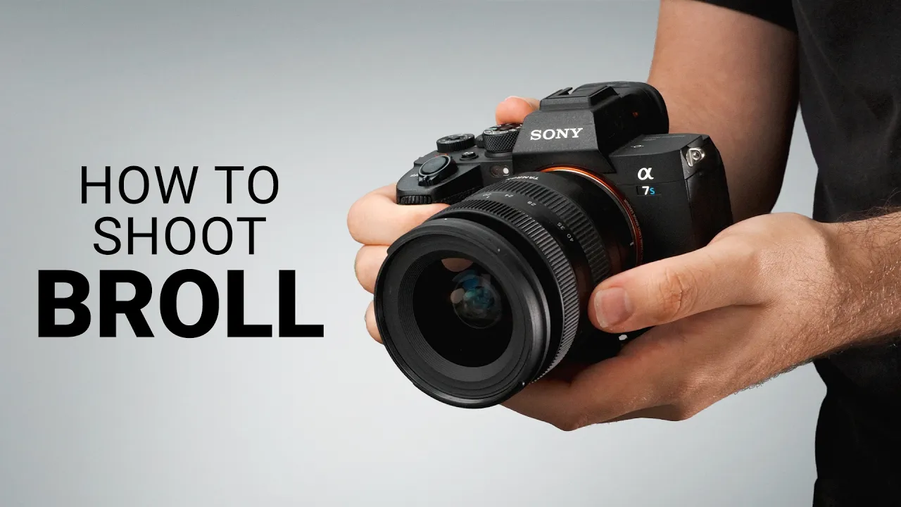 How to SHOOT & EDIT B-Roll For Beginners!