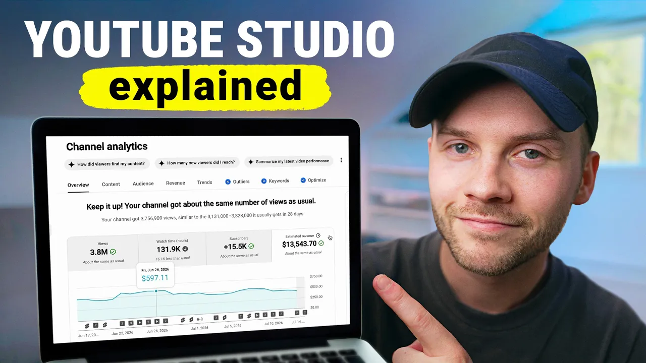 How to Use YouTube Studio in 2026! (Complete Guide)