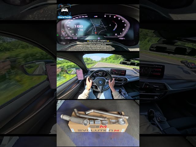HYBRID BMW 545e has M5 POWER?!