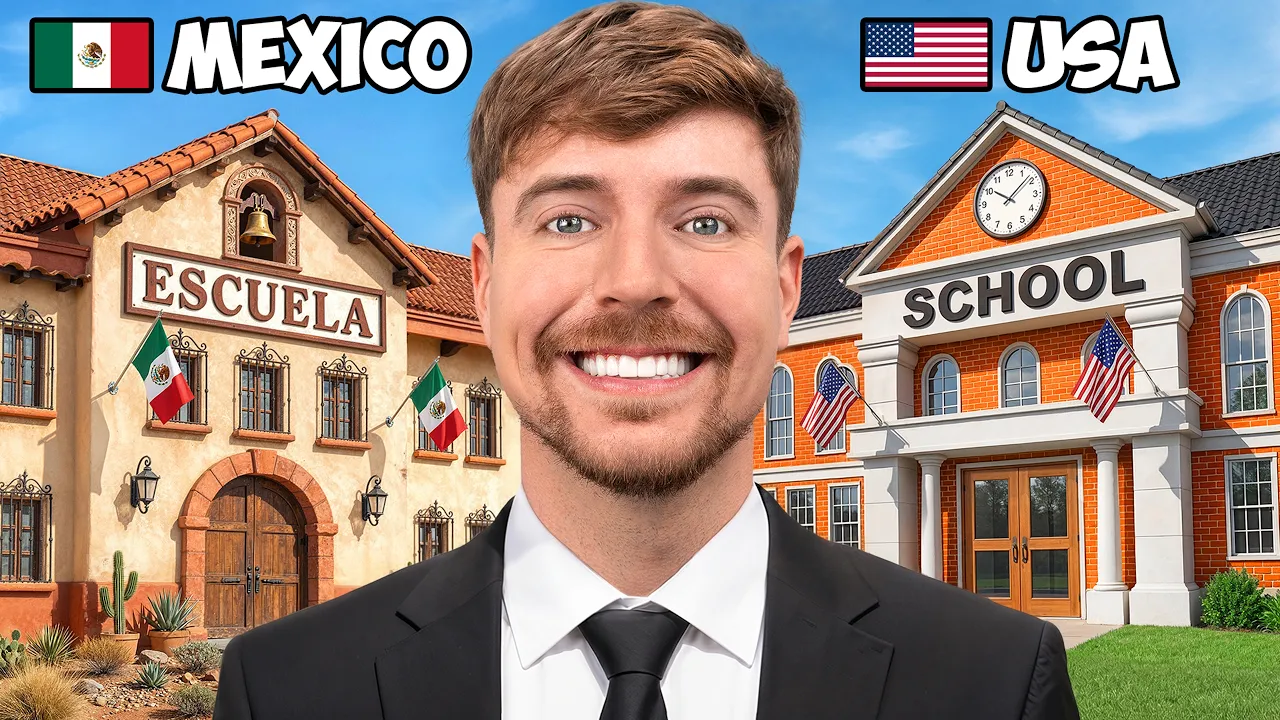 I Built 10 Schools Around The World