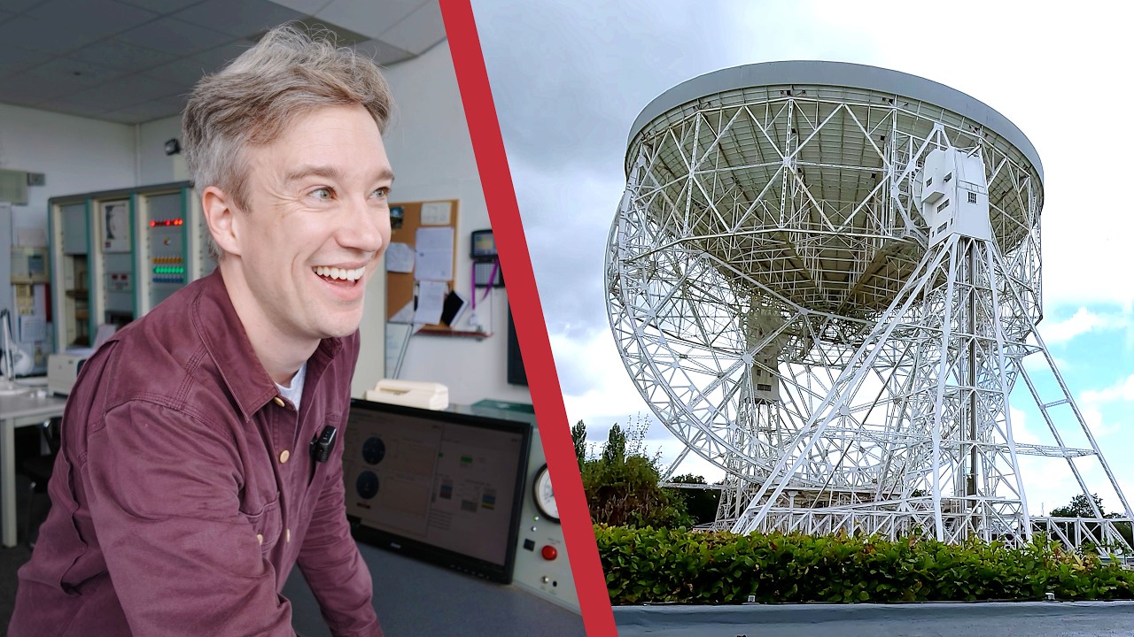 I cannot believe Jodrell Bank let me do this
