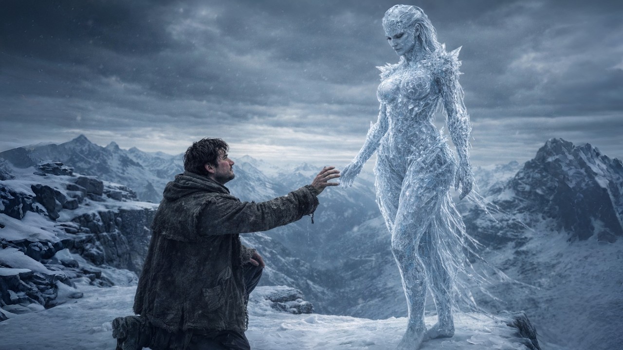 I Climbed the Mountains to SAVE My Village… The Ice Woman TOOK ME in Return