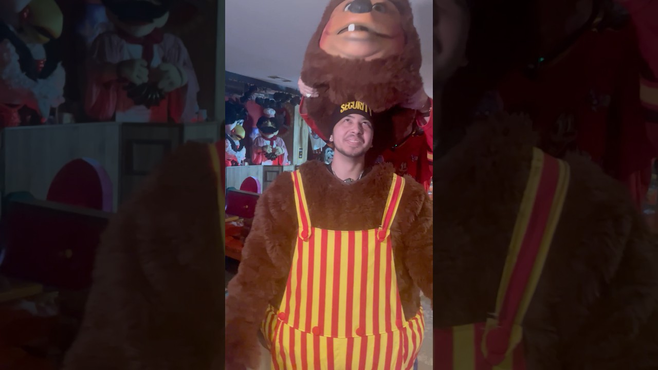 I GOT STUFFED INTO AN ANIMATRONIC!