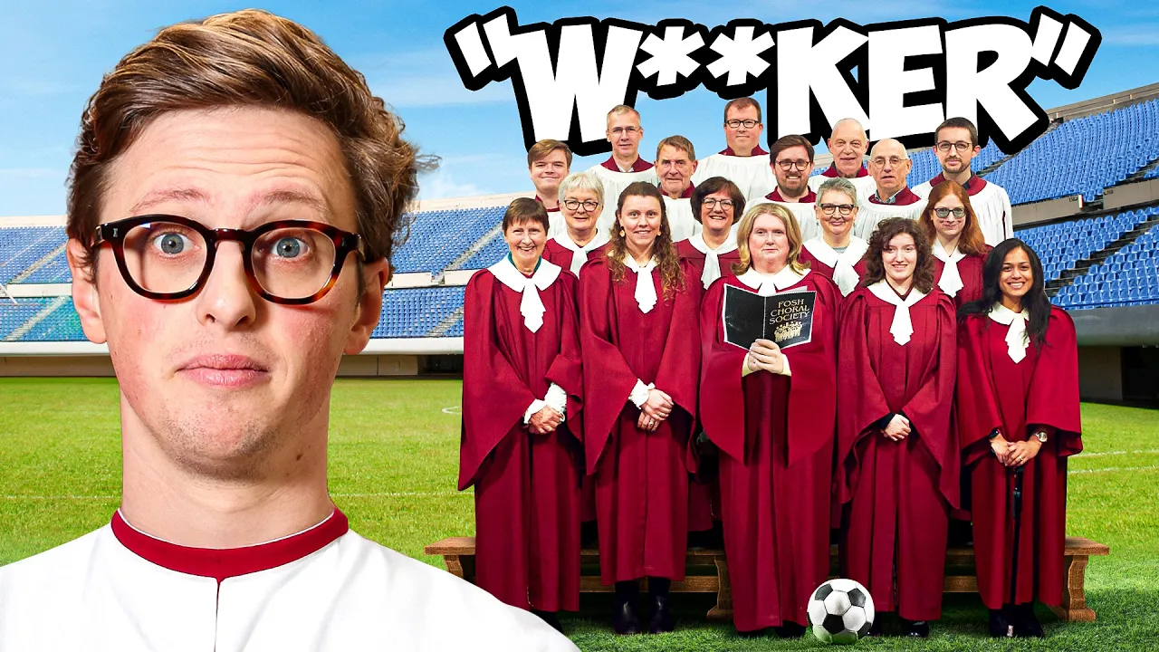 I Hired A Church Choir To Start Offensive Football Chants