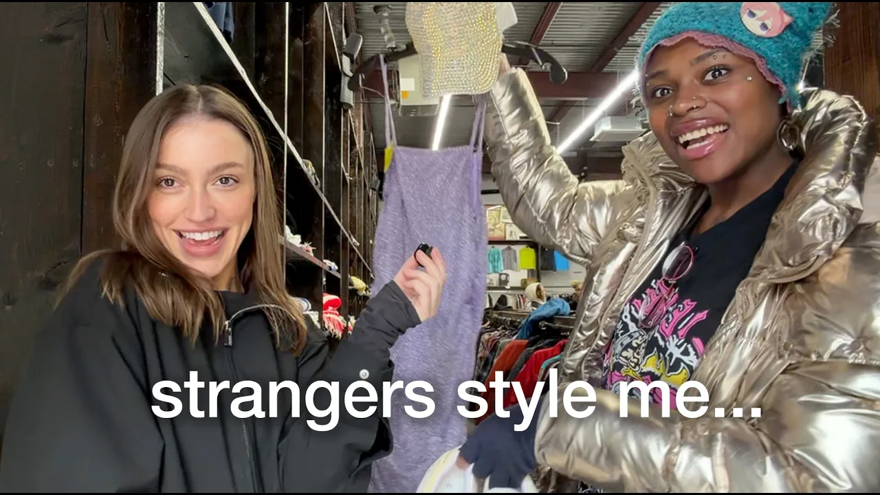 i let strangers style my entire outfit