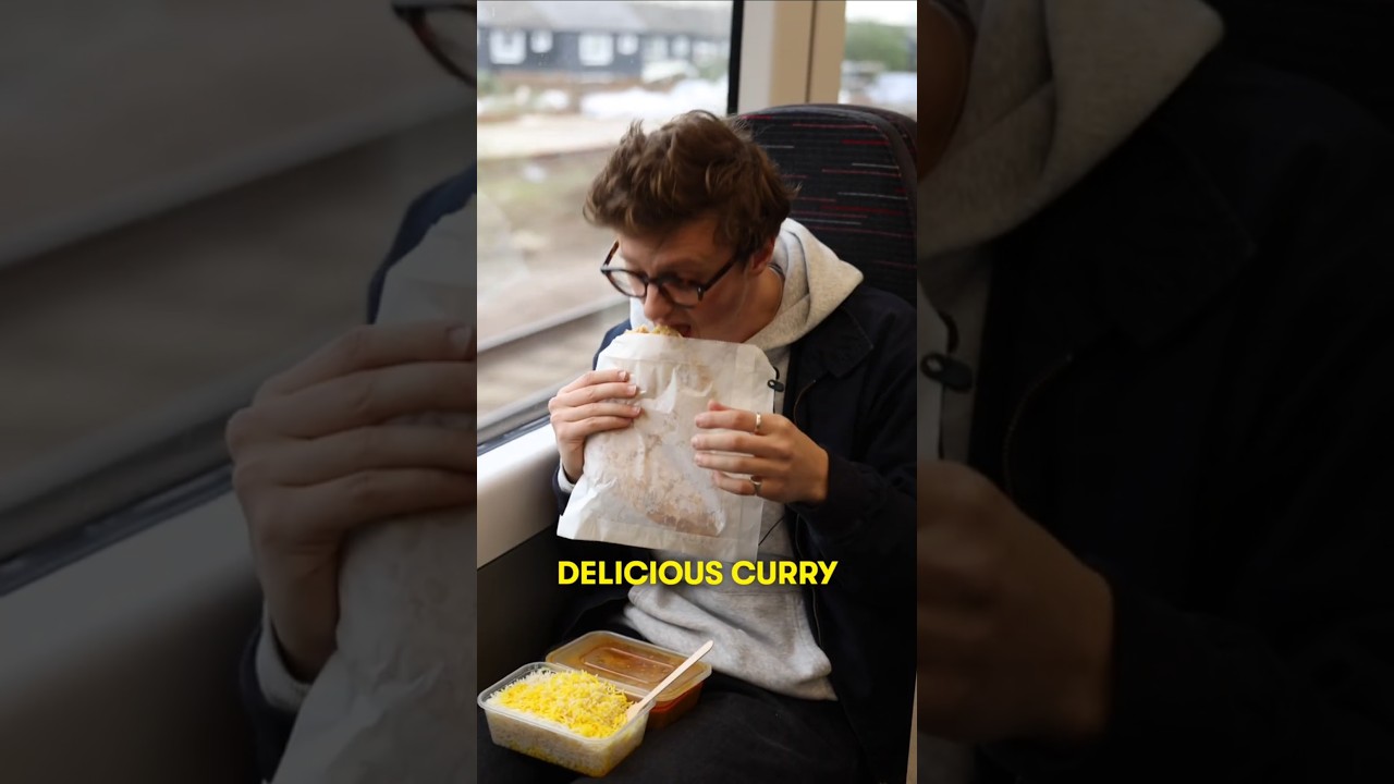 i ordered a curry to a train