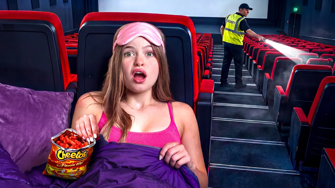 I SECRETLY Lived in a Movie Theater