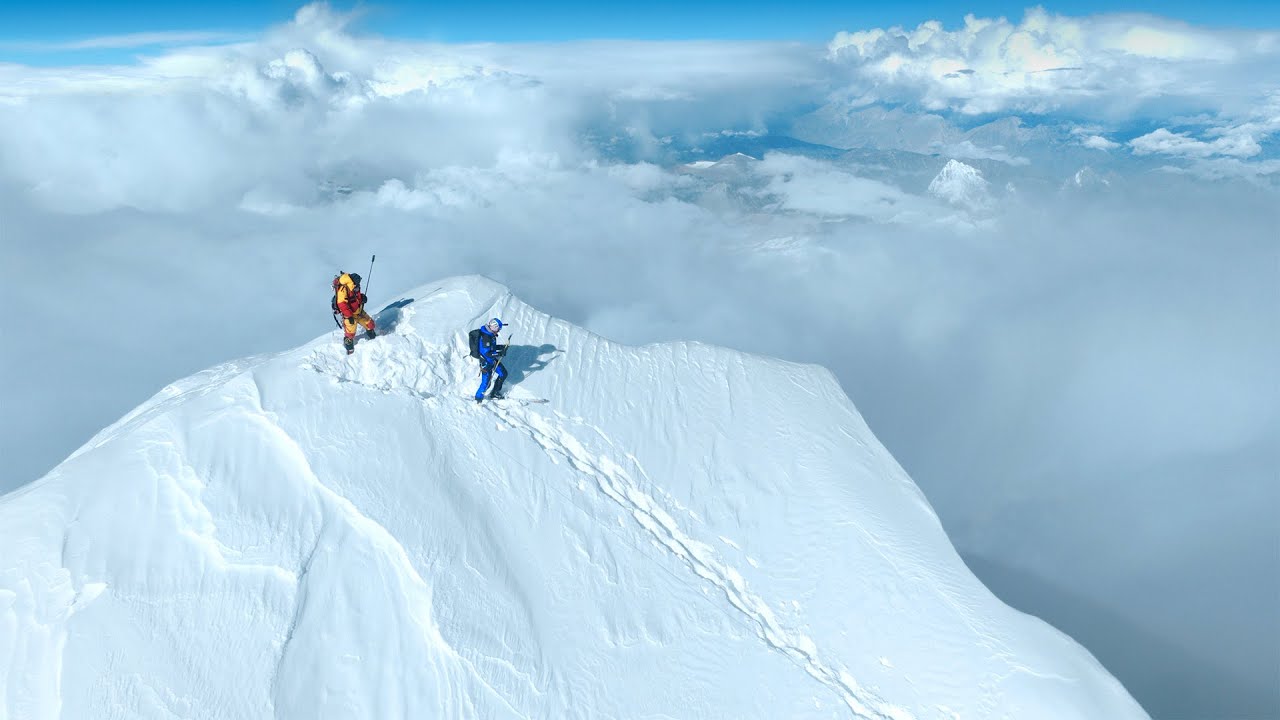 I Skied Down Mount Everest (world first, no oxygen)