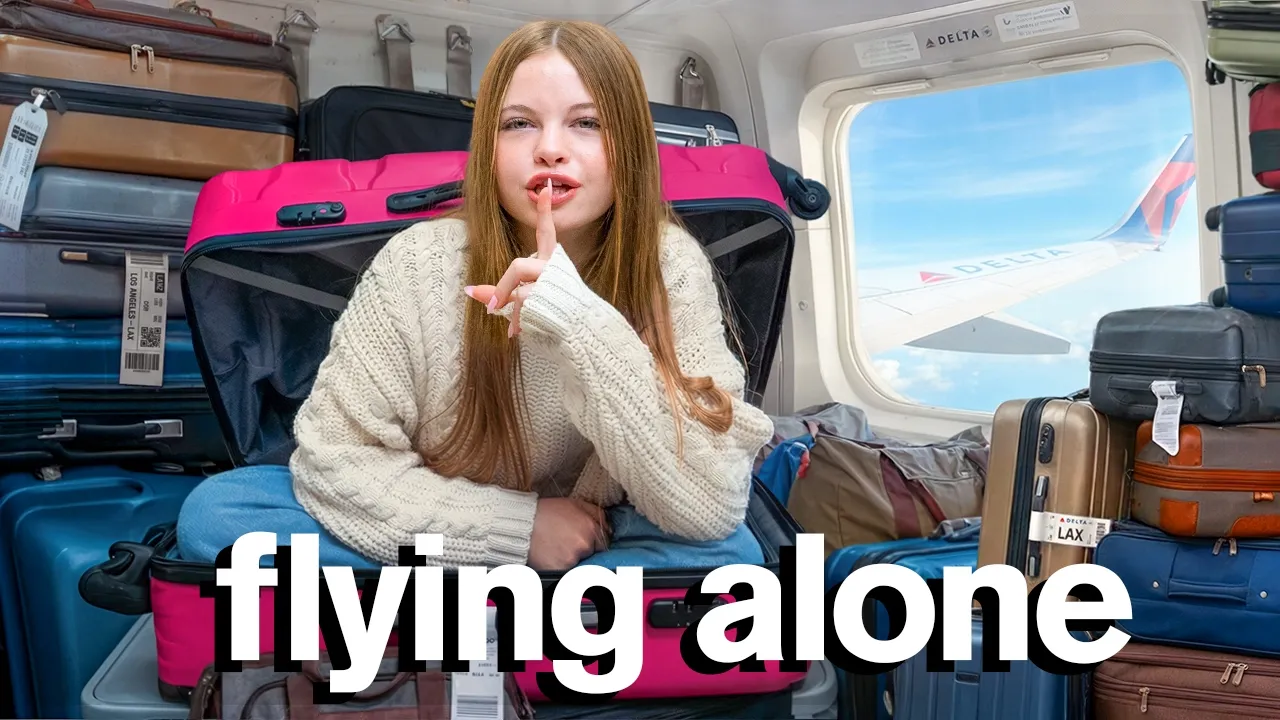 I SNUCK OUT To Fly Across The Country Alone