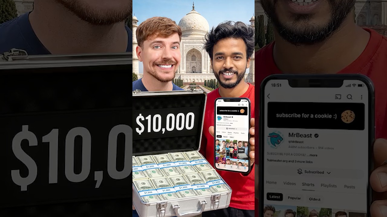 I Surprised a Random Subscriber With $10,000