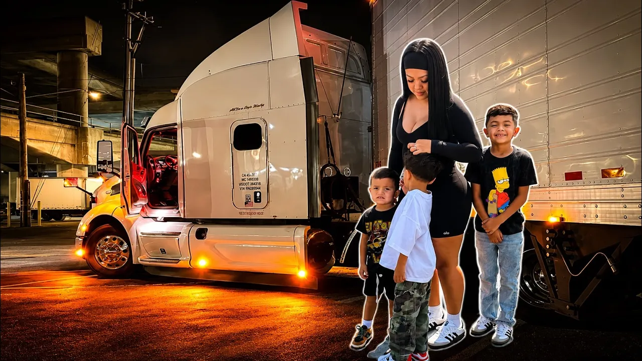 I Took My Wife & Kids on Our First Trucking Adventure Together