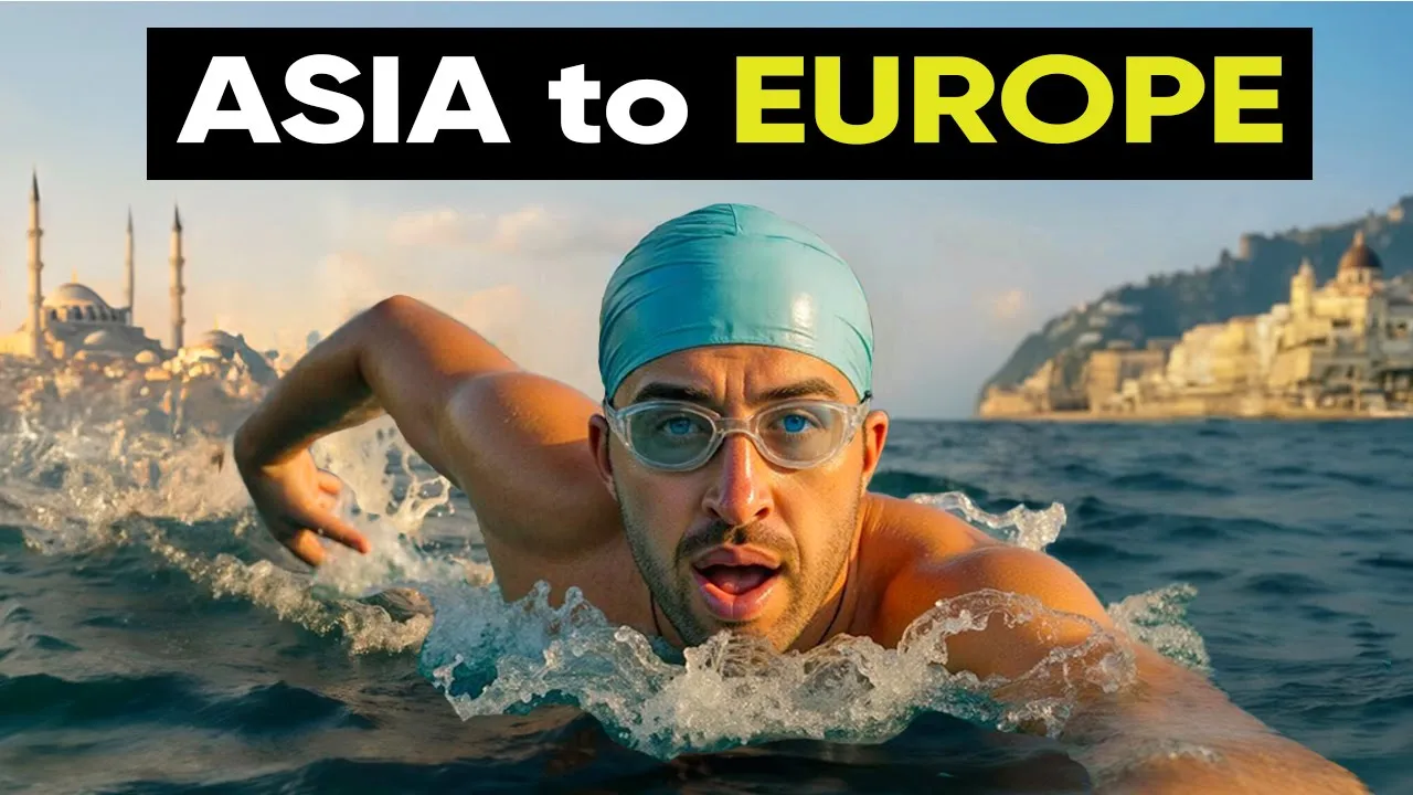 I Tried Swimming from Asia to Europe (With No Experience)