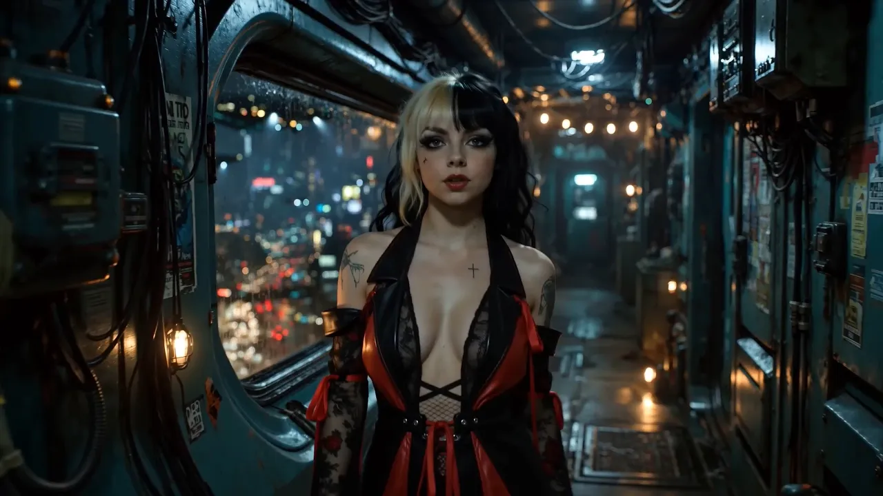 If This Is A Simulation - Seedance 2.0 - Cyberpunk Girl 4K 60 Music Video