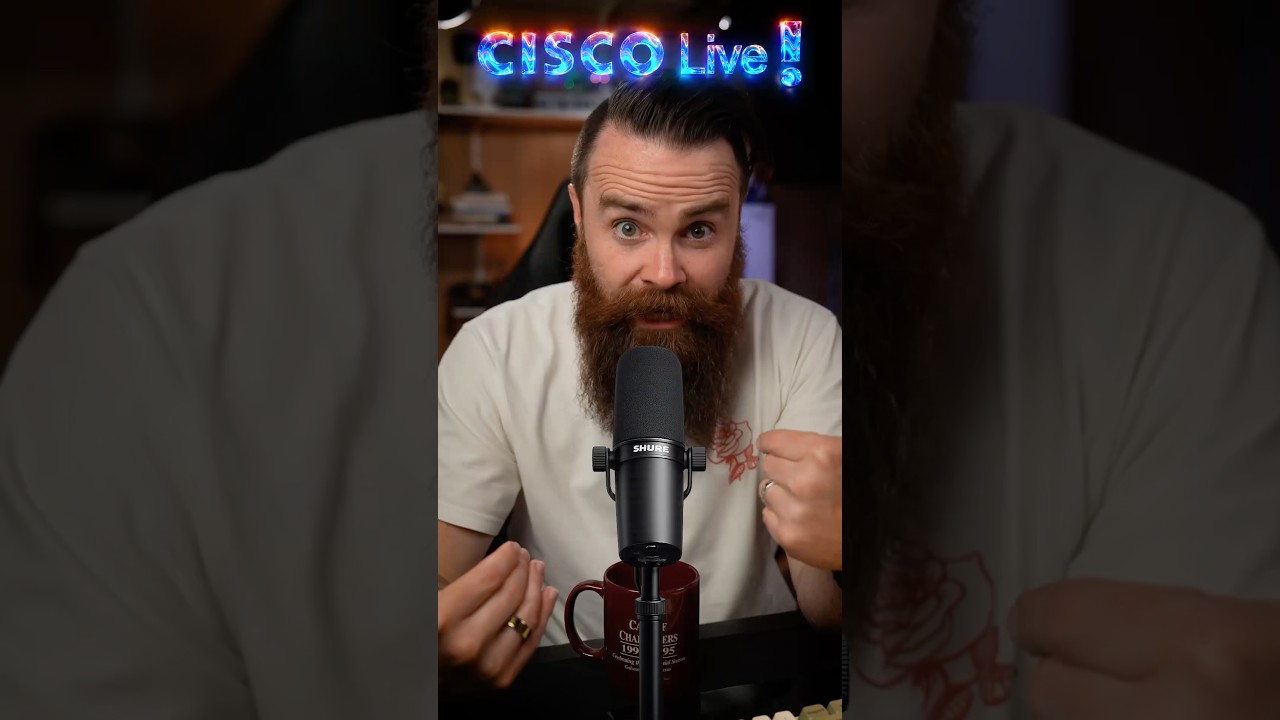 I'm Moderating My First Panel… Come see me at Cisco Live