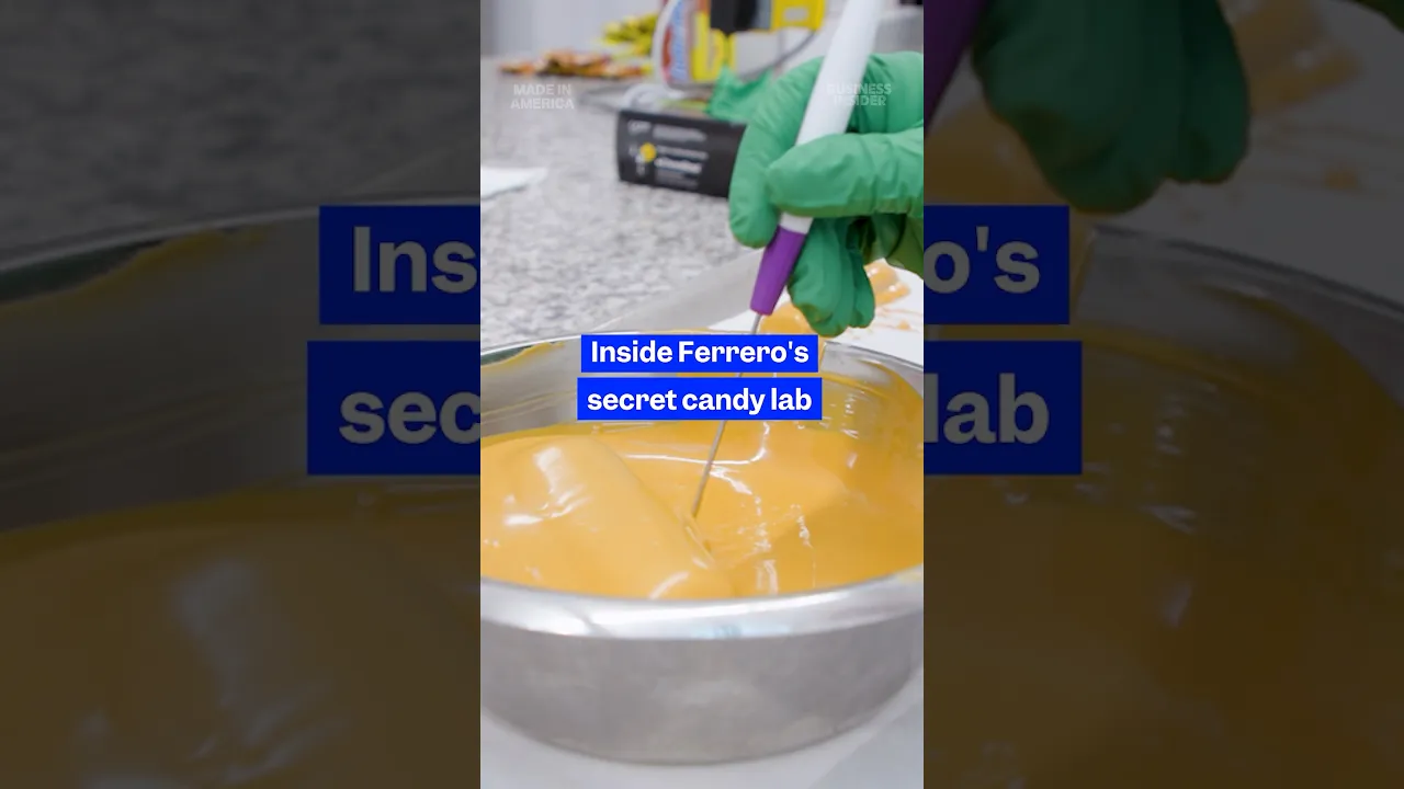 Inside #Ferrero's top-secret lab decoding American taste buds. #candy #madeinamerica #chocolatier