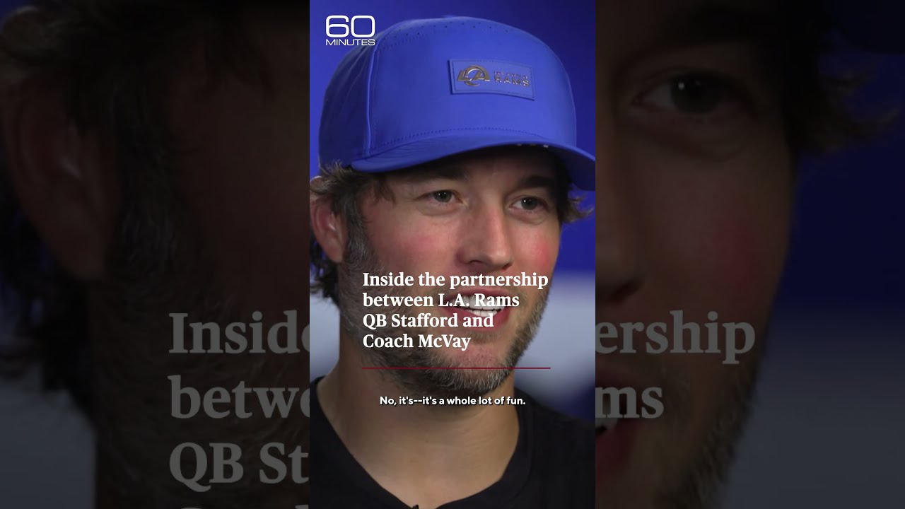 Inside the partnership between L.A. Rams QB Stafford and Coach McVay #shorts