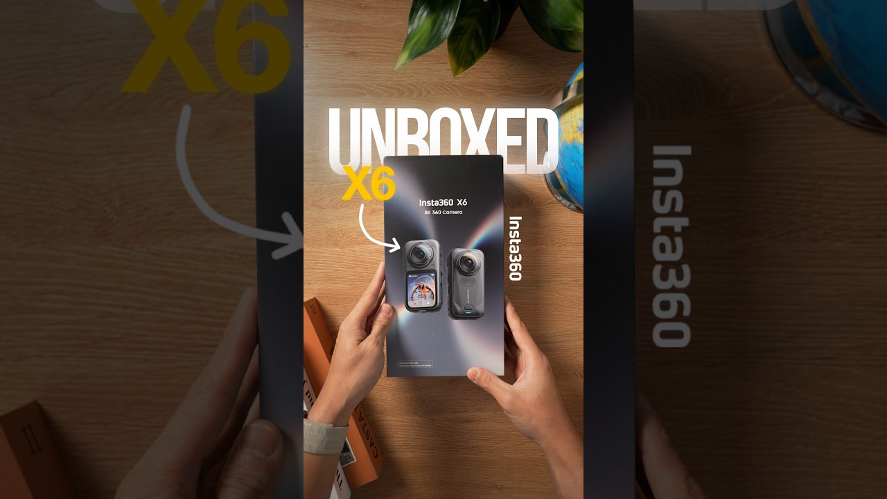 Insta360 X6 Unboxing (First Look) 👀