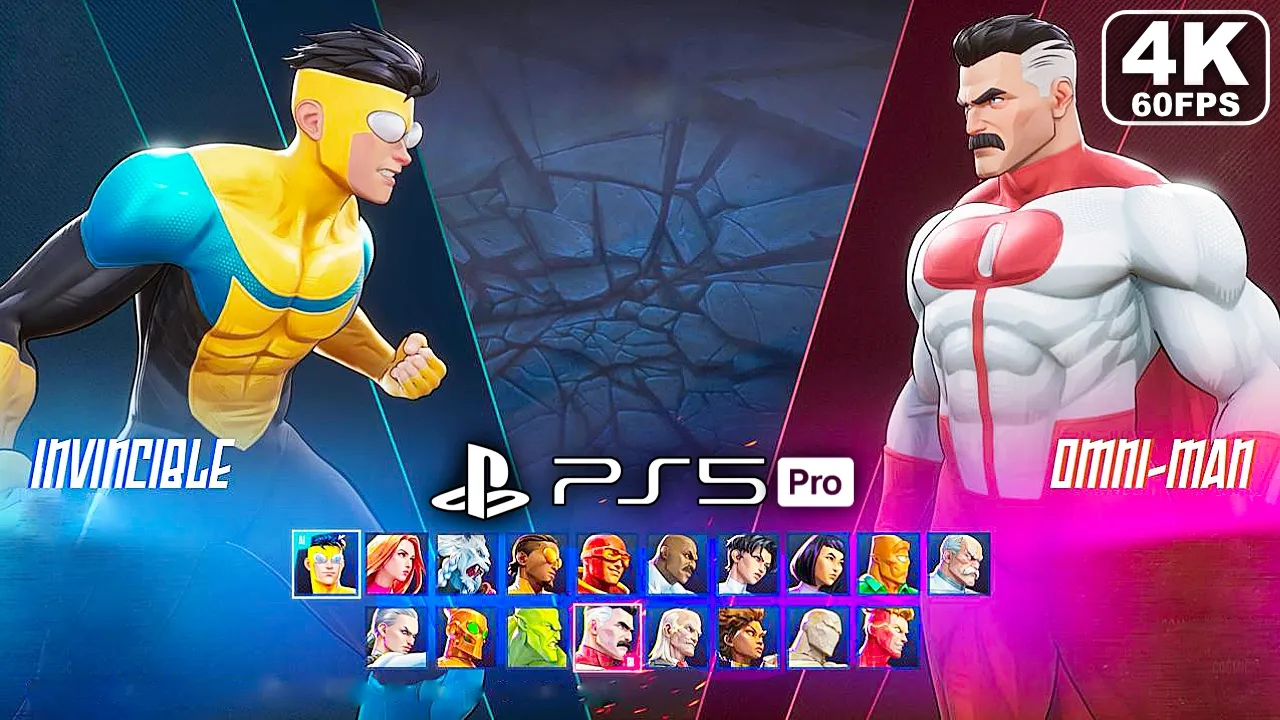 Invincible VS Gameplay All Characters