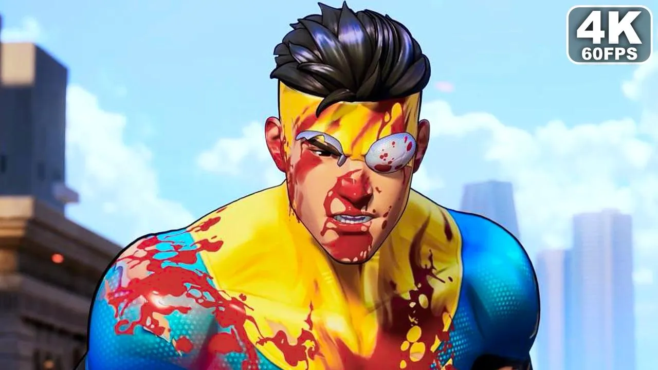 INVINCIBLE VS Story All Cutscenes Full Movie [4K 60FPS]