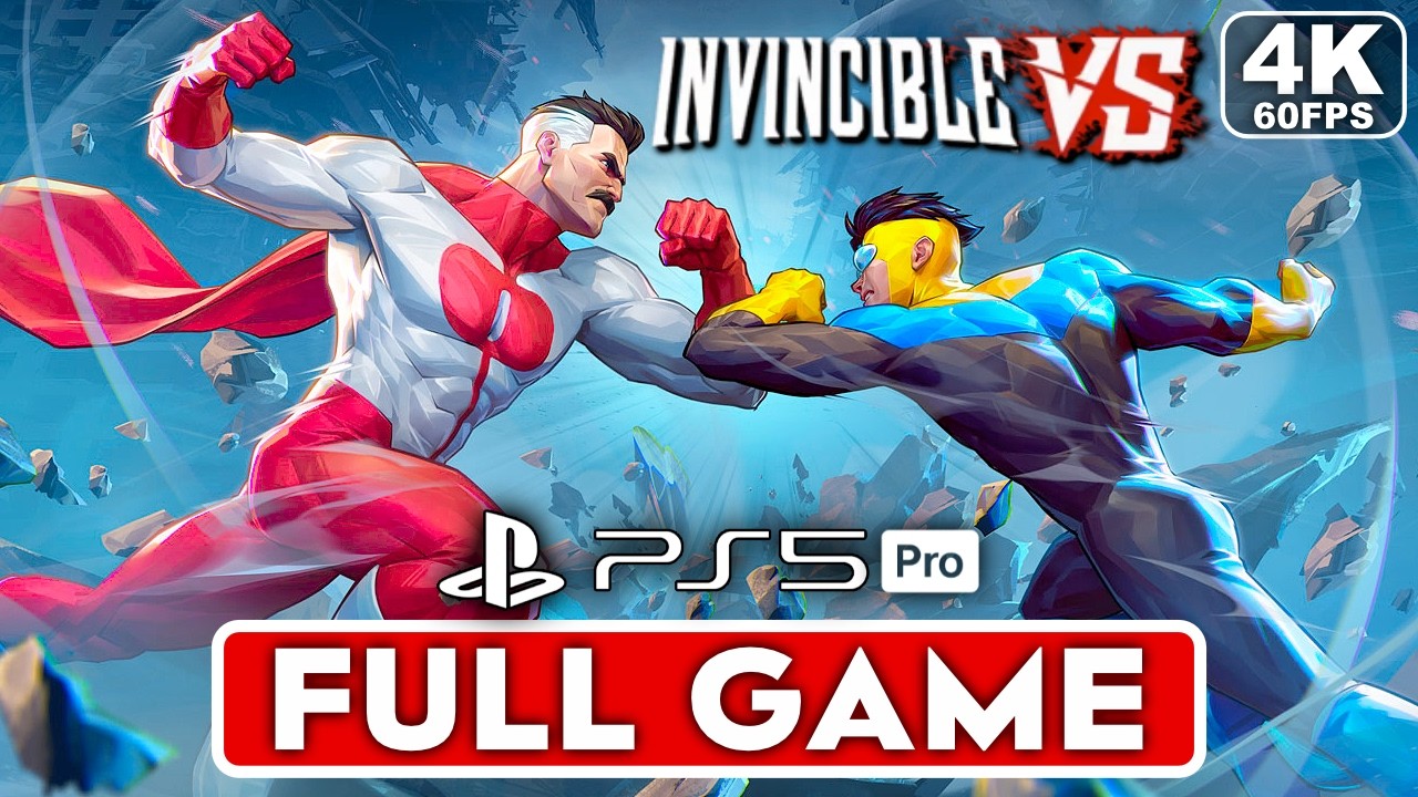 INVINCIBLE VS Story Mode Gameplay Walkthrough FULL GAME [4K 60FPS PS5 PRO] - No Commentary
