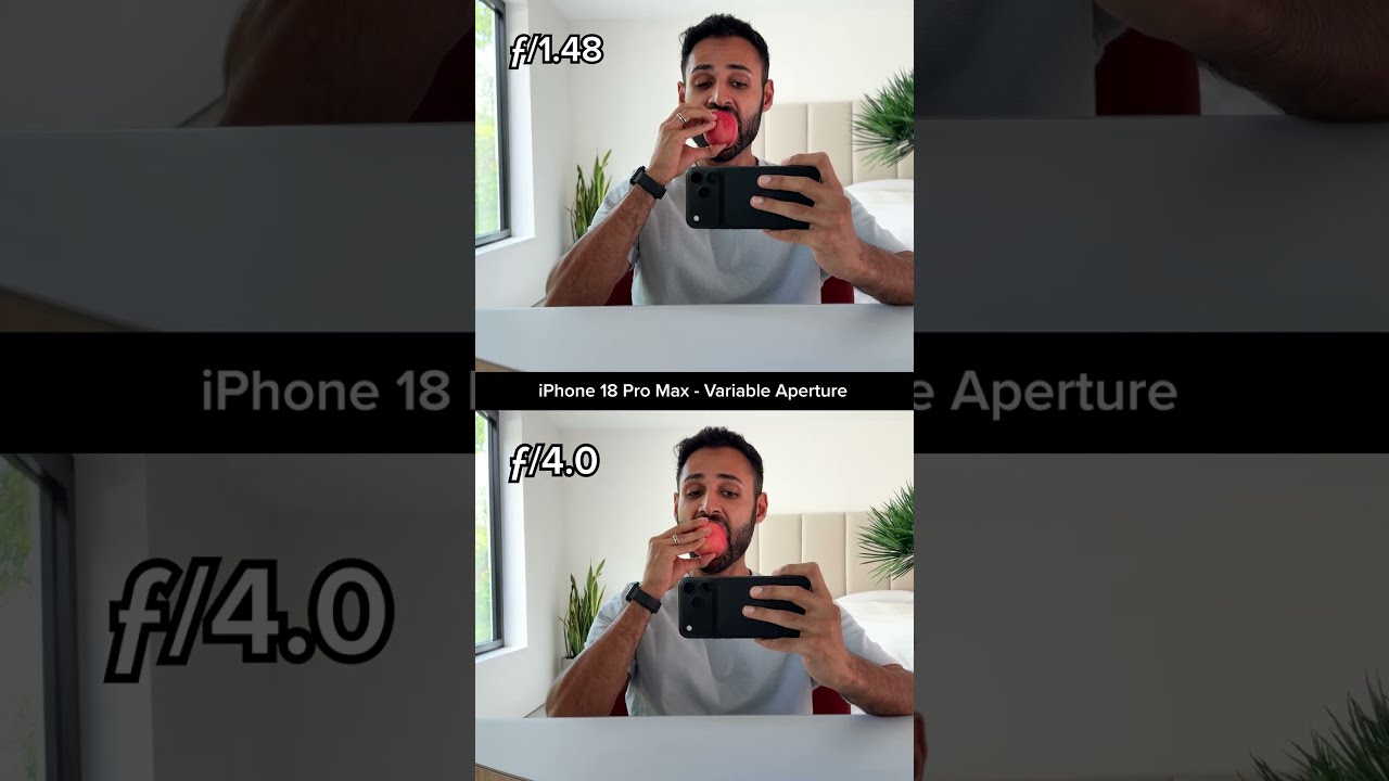 iPhone 18 Pro - Does variable aperture matter?