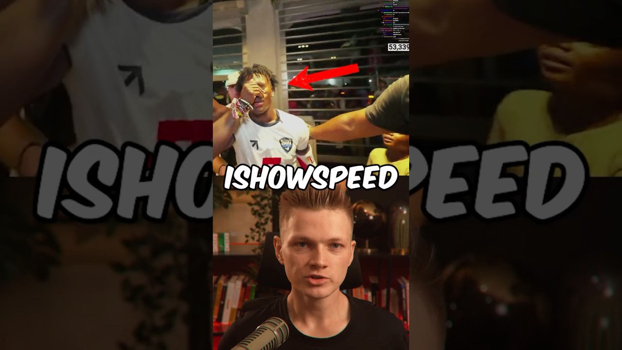 iShowSpeed Just Passed Out Live 💀 #ishowspeedshorts