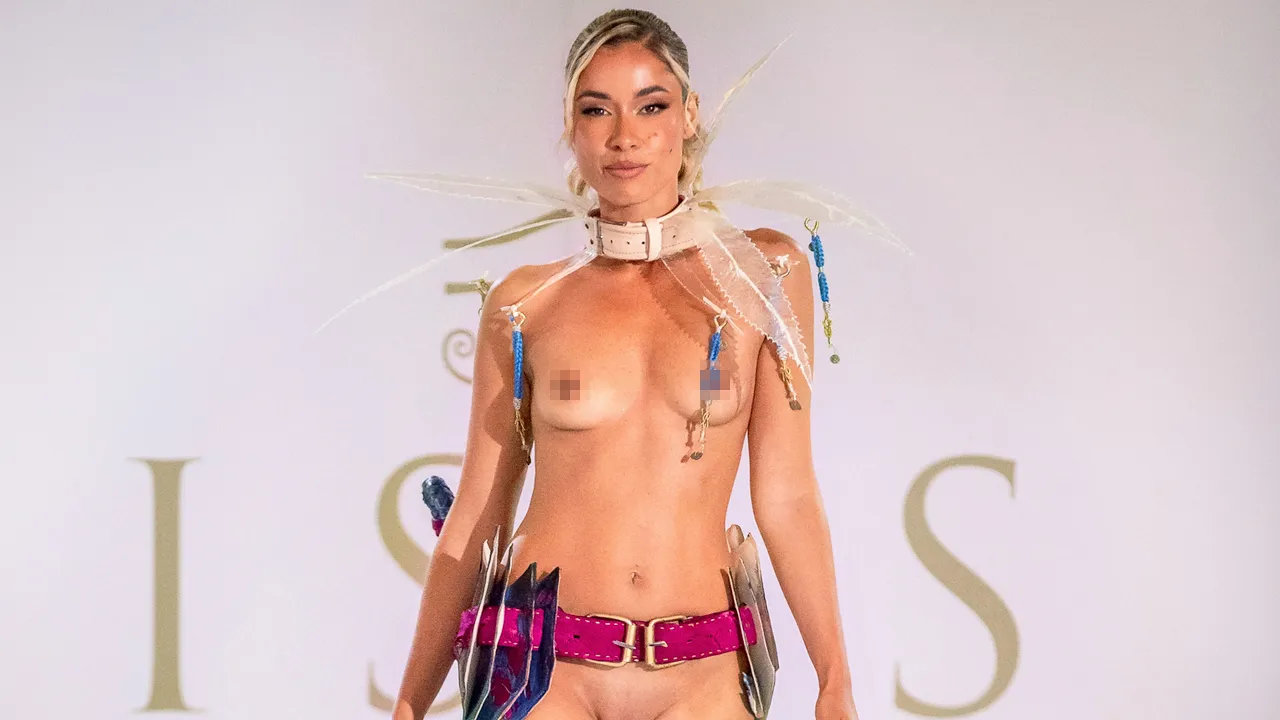 Isis Fashion Awards 2025 - Part 4 (Nude Accessory Runway Catwalk Isis Show) Waza is Back