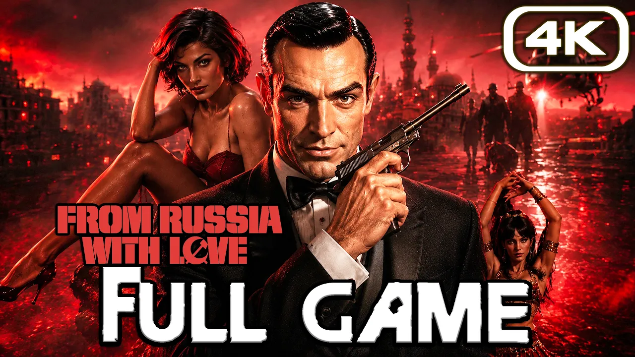 JAMES BOND 007 FROM RUSSIA WITH LOVE Gameplay Walkthrough FULL GAME (4K 60FPS) No Commentary