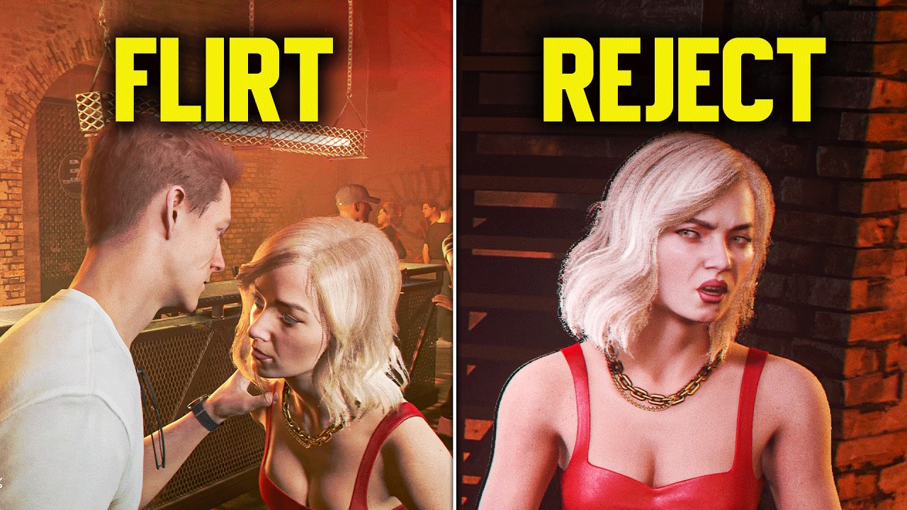 James Bond Flirts vs Rejects Hot Blonde (All Choices) - 007 First Light