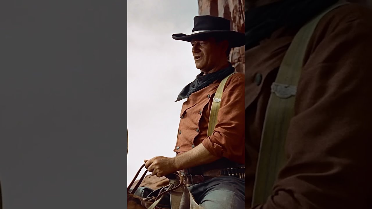 John Wayne aims to finish the job #TheSearchers #JohnWayne