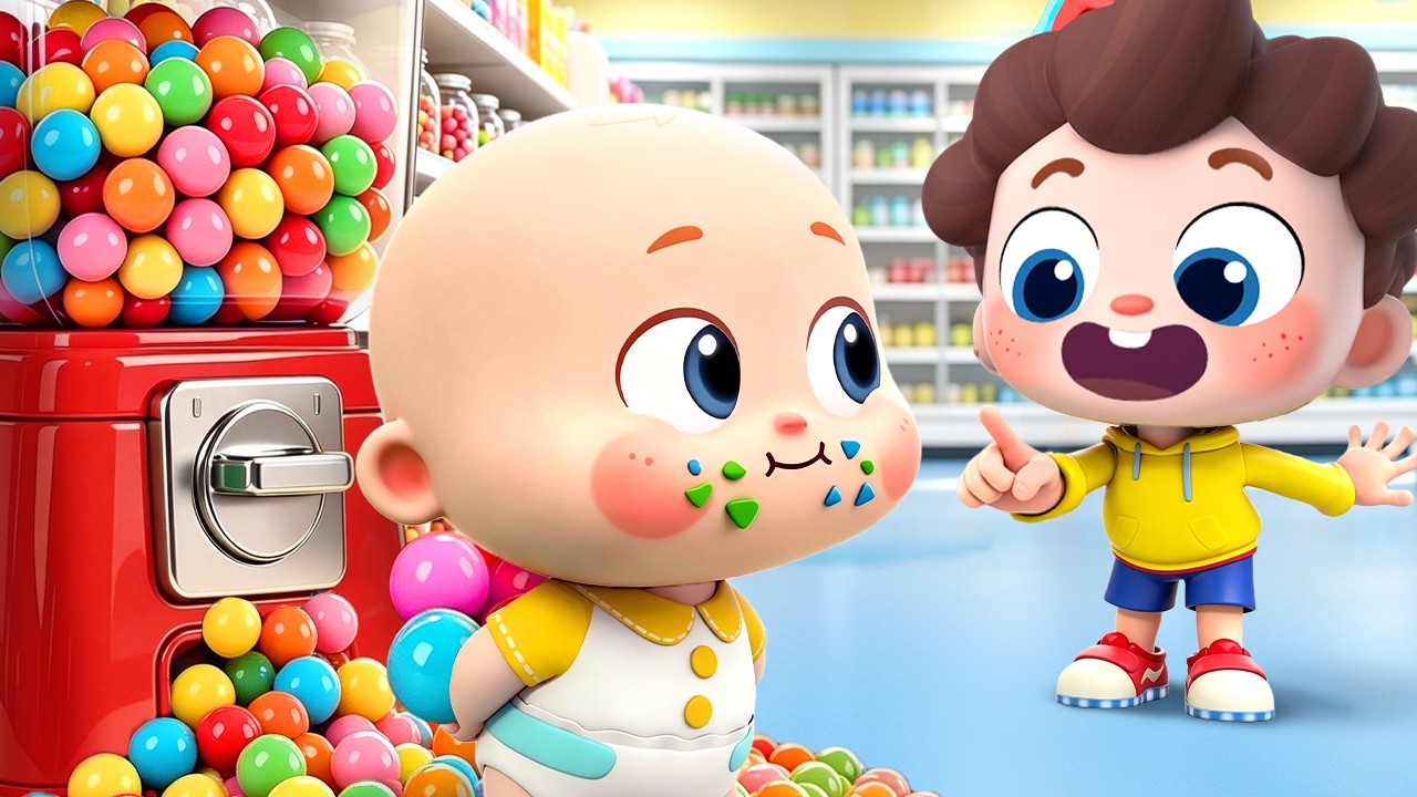 Johny Johny Yes Papa | Learn Colors with Colorful Balls | Kids Songs | BabyBus