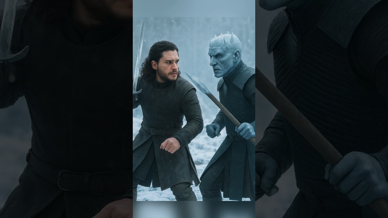 Jon Snow vs Army of the Dead ⚔️ Epic Battle | Game of Thrones Short 2025