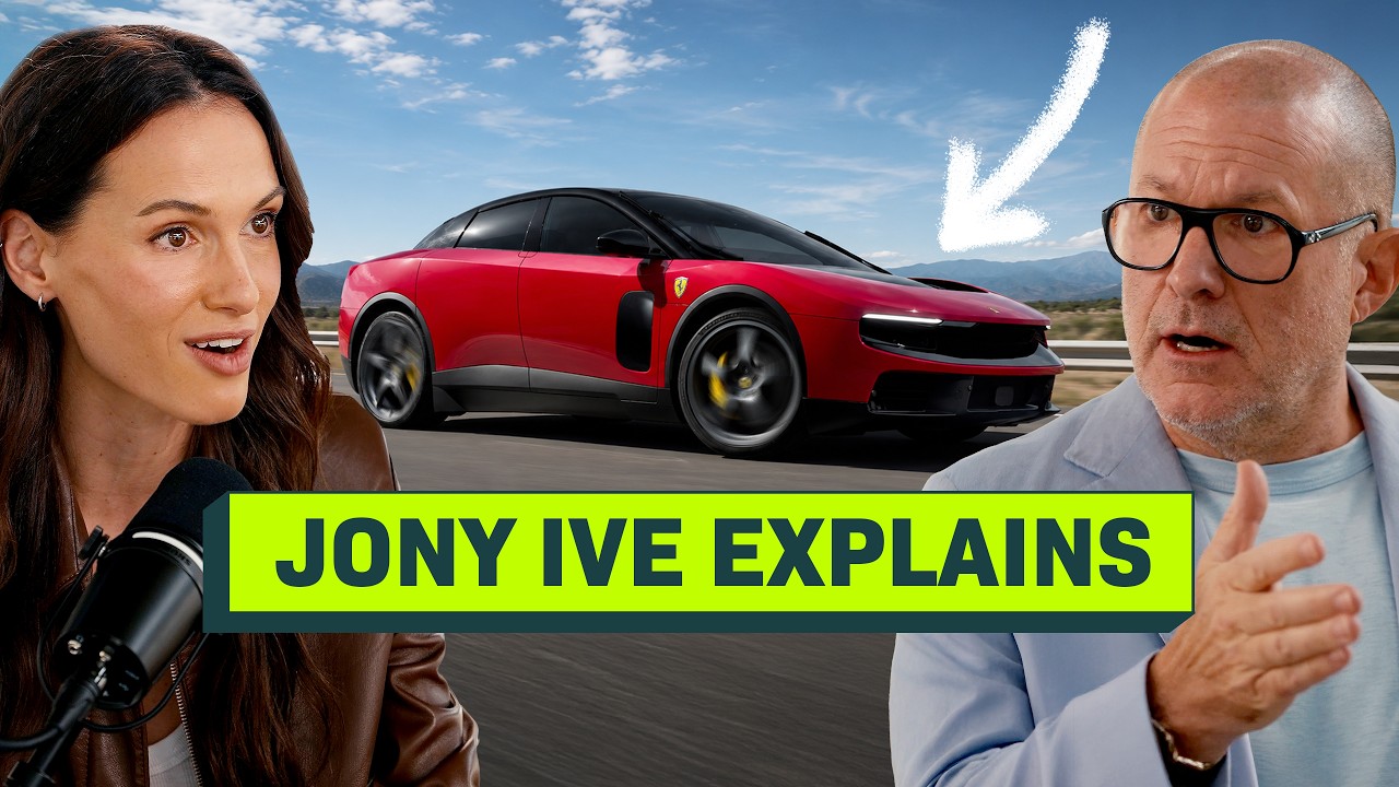Jony Ive Shows The Real Process Behind the Ferrari Luce