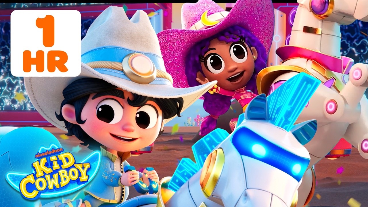 Kid Cowboy & Luna Friendship Adventures & Rescues! 🤠 | 60 Minutes | Nick Jr.