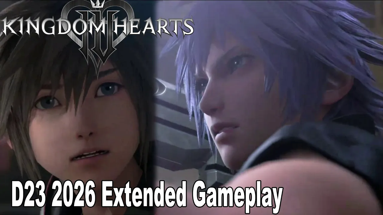 Kingdom Hearts IV D23 2026 Extended Gameplay Trailer