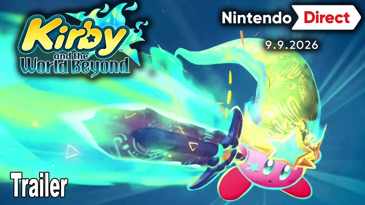 Kirby and the World Beyond Reveal Trailer | Nintendo Direct September 2026