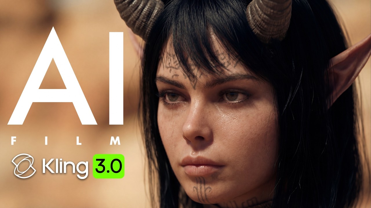 Kling 3.0 Full Tutorial | How to Make Cinematic AI Short Films