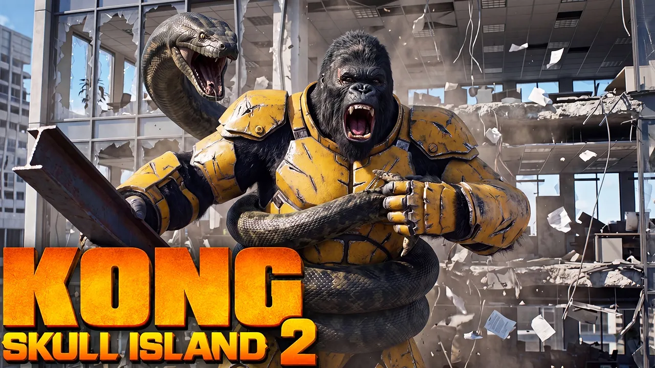 Kong Skull Island 2 (2027) Tom Hiddleston & Brie Larson